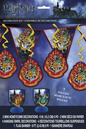 Harry Potter Decoration Kit 7Pc