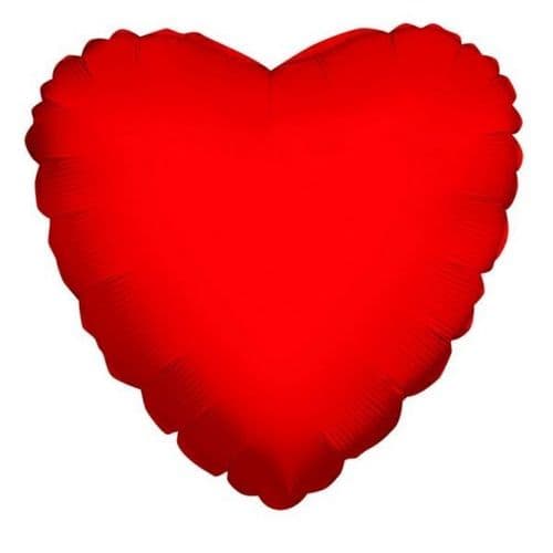 Heart Red Foil Balloon