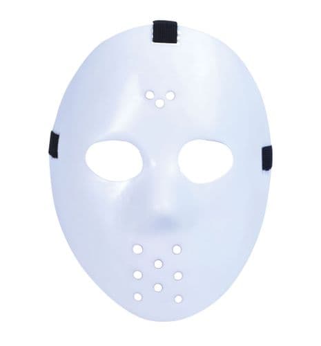 Hockey Mask. White