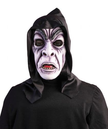 Hooded Zombie Ghoul Mask