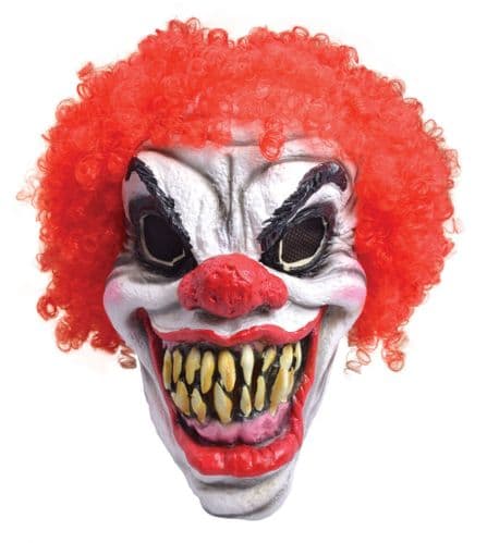 Horror Clown (Foam) with Red Hair