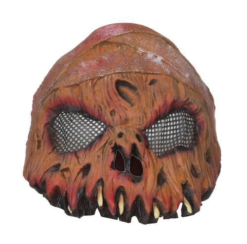 Horror Pumpkin Half Mask