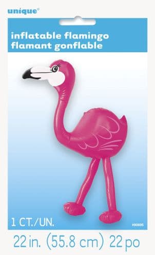 Inflatable Flamingo 23"H