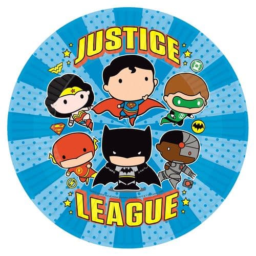 Justice League 23cm Plates - Due March 2020