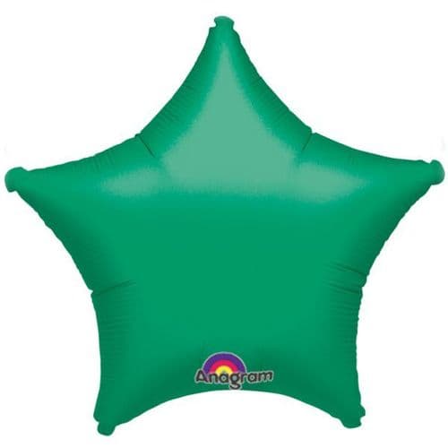 Metallic Green Star Foil Balloon