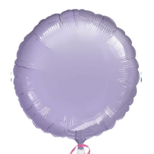 Metallic Lilac Circle Foil Balloon