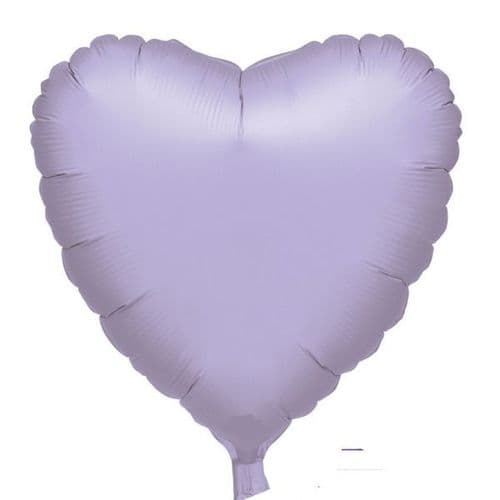 Metallic Lilac Heart Foil Balloon