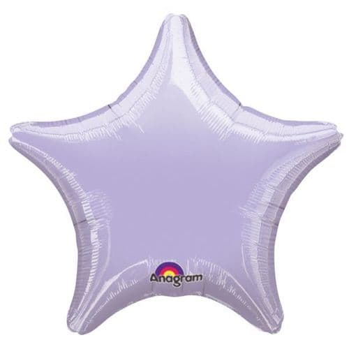 Metallic Pastel Lilac Star Foil Balloon