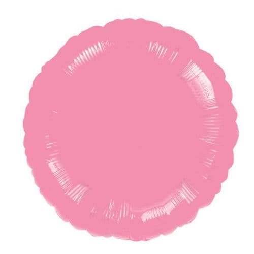 Metallic Pink Circle Foil Balloon