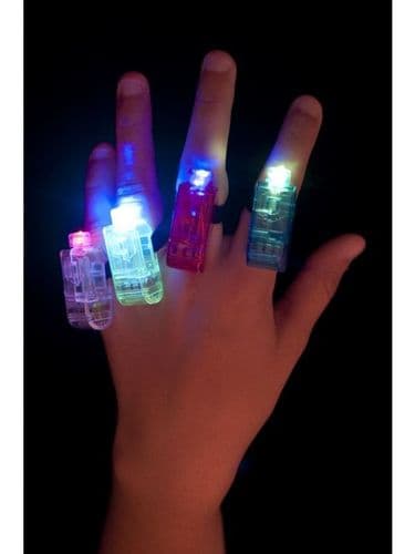 Multi Colour, Multi Flashing Finger Lights