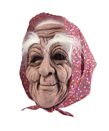 Old Woman with Headscarf