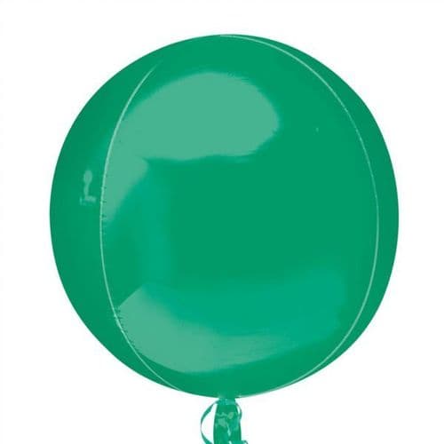 Orbz Green Foil Balloon 15" x 16"