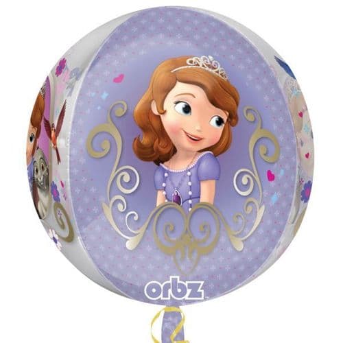 Orbz Sofia the First Foil balloon 15" x 16"