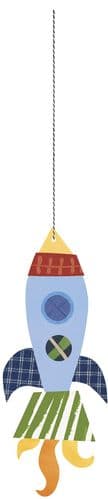 Outer Space Birthday Hanging Decorations 3's