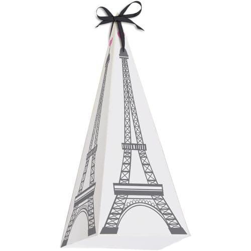 Party In Paris Favour Boxes with Ribbons 6's