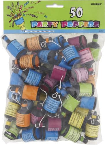 Party Poppers 50's
