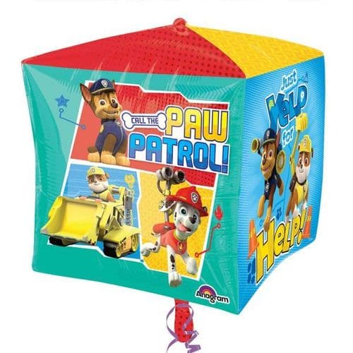 Paw Patrol Cubuz Foil Balloon 15" x 15"