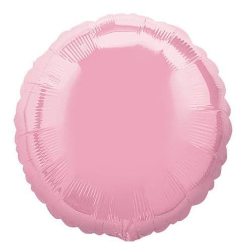Pearl Pink Circle Foil Balloon