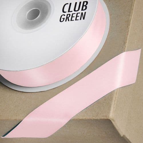 Pink Double Sided Satin Ribbon - 6mm