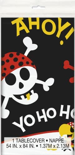 Pirate Fun Plastic Tablecover