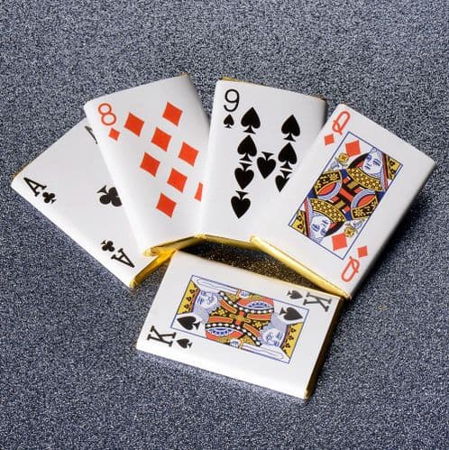 Playing Card / Black Jack Chocolates - box of 78