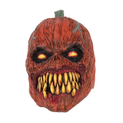 Pumpkin Horror Mask Latex
