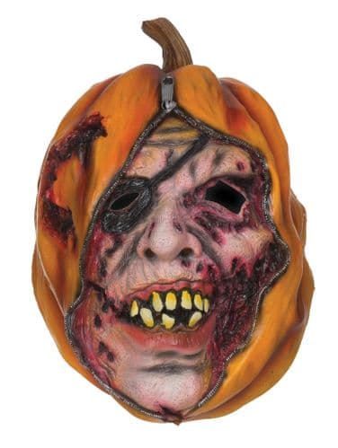 Pumpkin Mask Unzipped