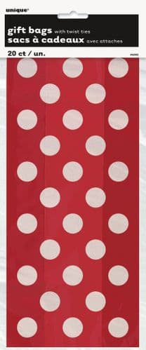 Red Dots Cello Bags 20's