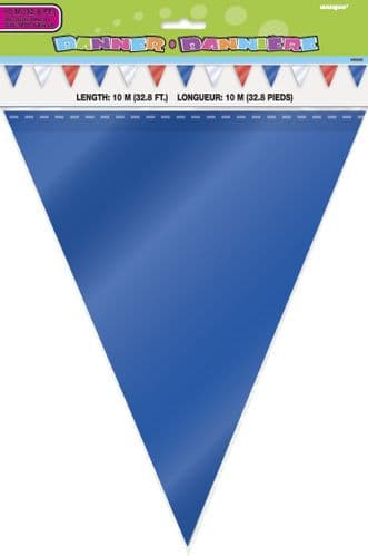 Red-White-Blue Flag Banner 10M-32Ft