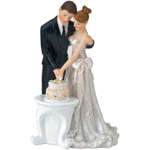 Resin Bride/ Groom Cutting Cake