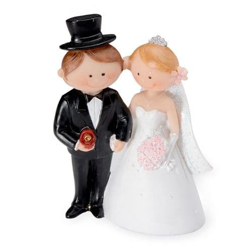Resin Character Bride & Groom - 2 Assorted/1 supplied