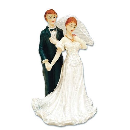 Resin Large Bride and Groom - 4 assorted designs/1 supplied