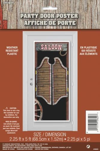 Rodeo Western Door Poster 27 x 60