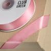 Rose Pink Double Sided Satin Ribbon - 3mm