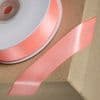 Salmon Pink Double Sided Satin Ribbon - 3mm