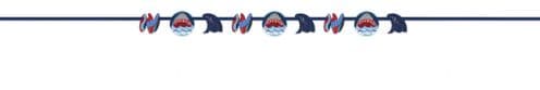 Shark Party Cut Out Banner-5Ft