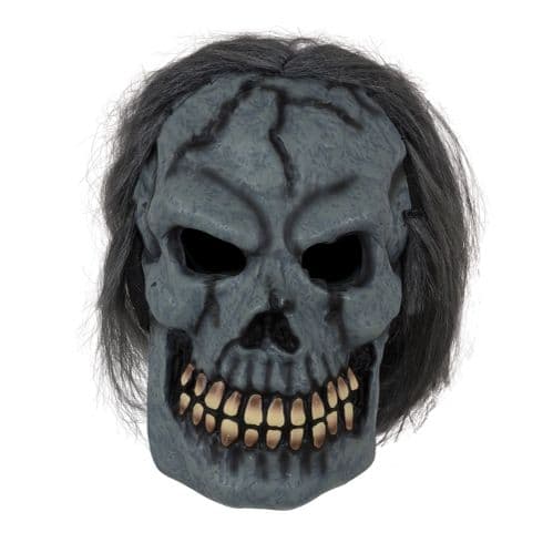 Skull Mask with Hair