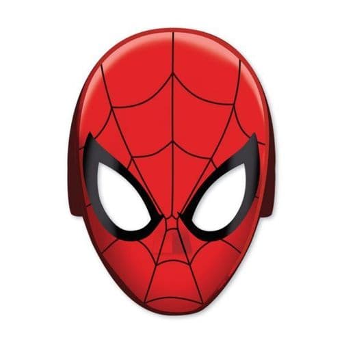Spider-Man Paper Masks 8's