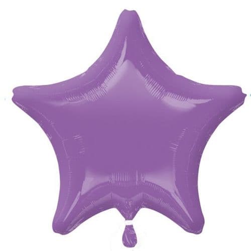 Spring Lilac Star  Foil Balloon