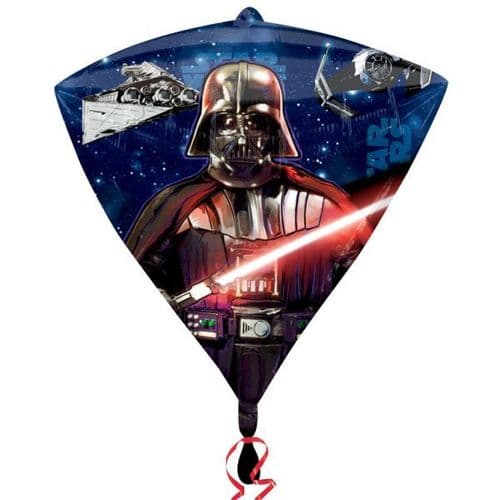 Star Wars Diamondz Foil Balloons 15" x 17"