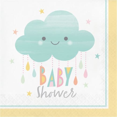 Sunshine Baby Shower 16 x 2ply Luncheon Napkins