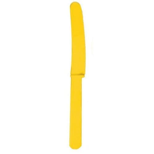 Sunshine Yellow Forks 20 per pack.