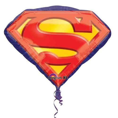 Superman Emblem SuperShape Foil Balloons