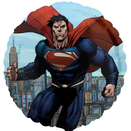 Superman Man of Steel Standard Foil Balloons