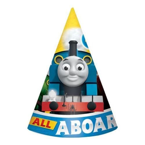 Thomas & Friends Cone Card Hats 8's