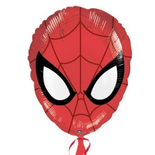 Ultimate Spider-Man Head Junior Shape Foil Balloons