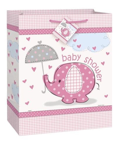 Umbrellaphants Pink Giftbag-Large