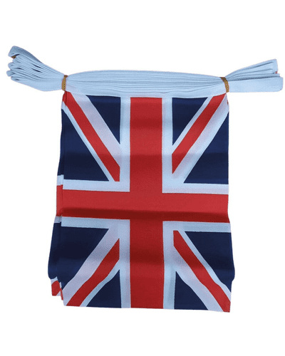 Union Jack Rectangular Polyester Bunting 20mtr - SOLD OUT