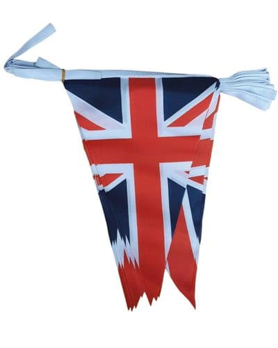 Union Jack Triangular Polyester Bunting 5mtr - SOLD OUT