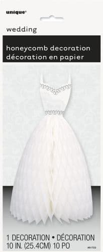 Wedding Dress Honeycomb